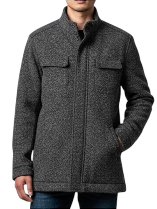 Tasso Elba Other - TASSO ELBA Zip Up Jacket in Gray Size Large -- Business Casual